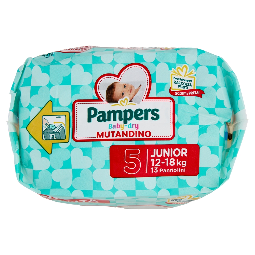 Pampers Baby-dry Mutandino Junior 13 pz